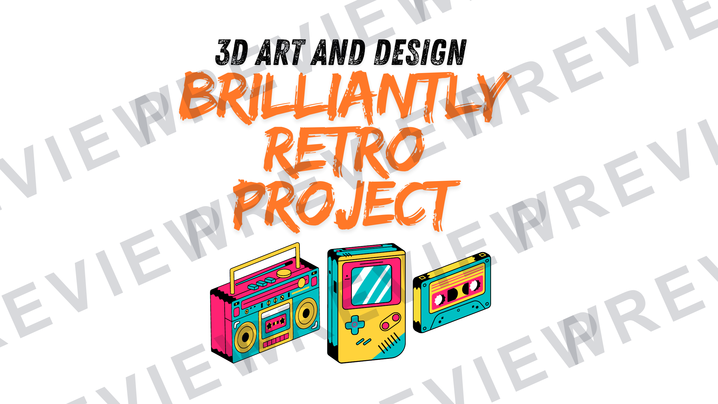 Brilliantly retro 3D KS4 mini project  preview page 1
