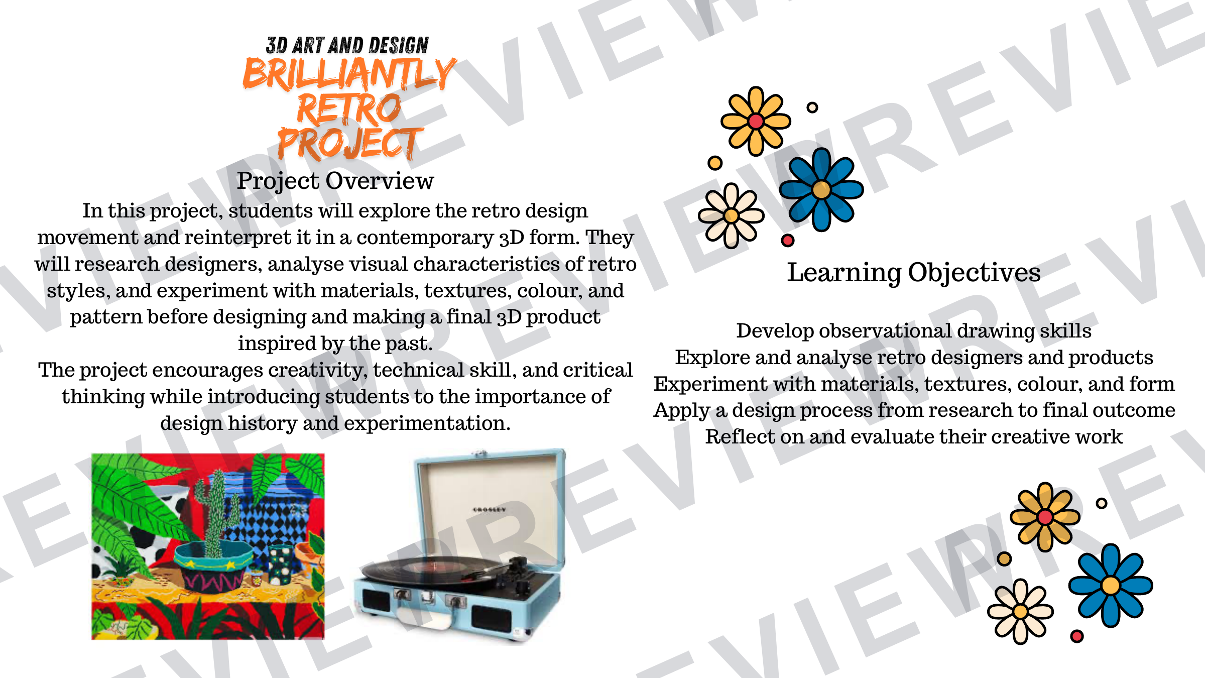 Brilliantly retro 3D KS4 mini project  preview page 2