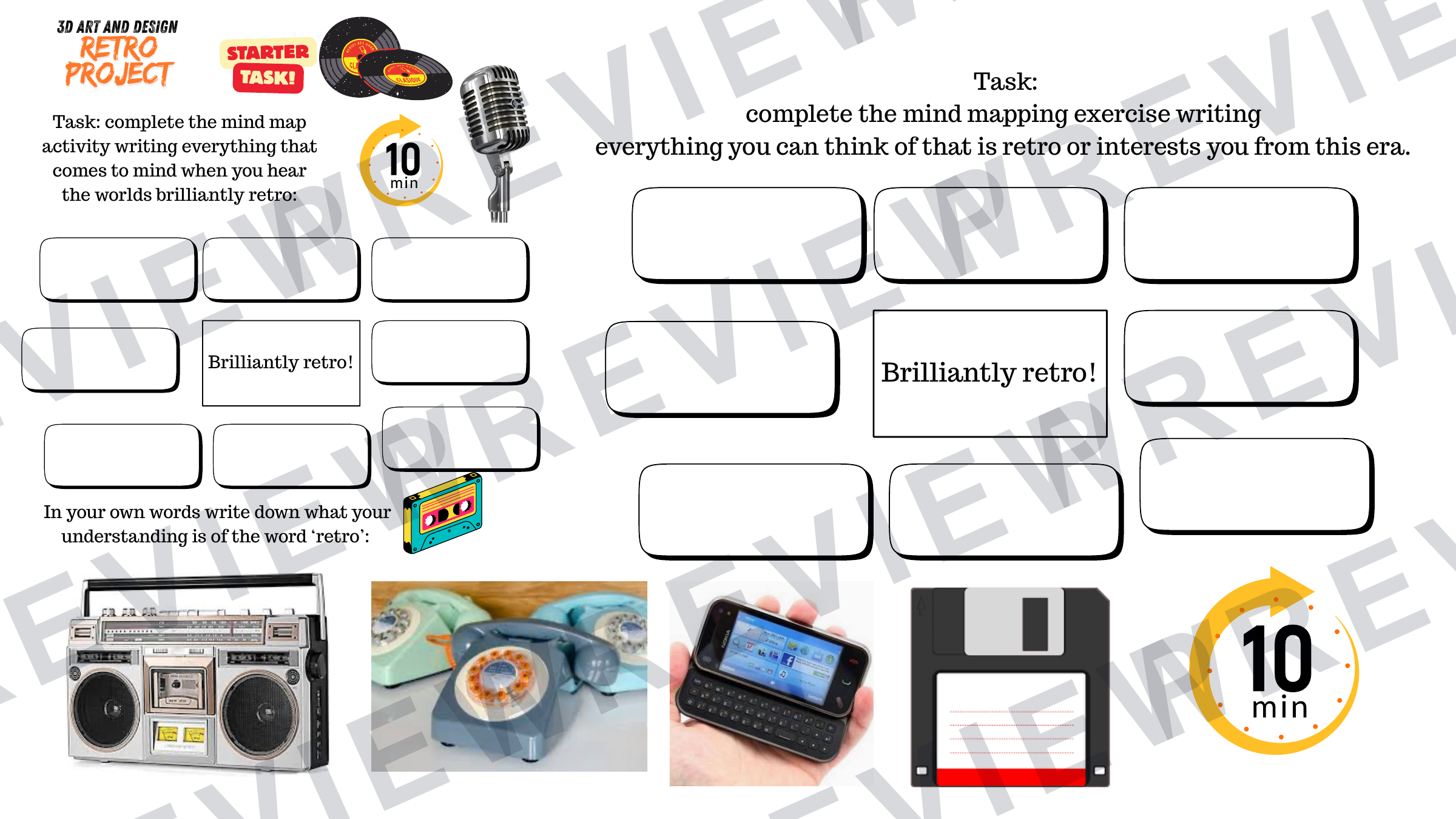 Brilliantly retro 3D KS4 mini project  preview page 3