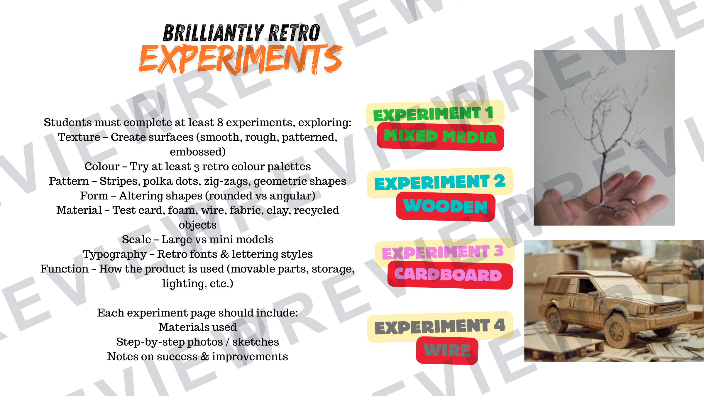 Brilliantly retro 3D KS4 mini project  preview page 10