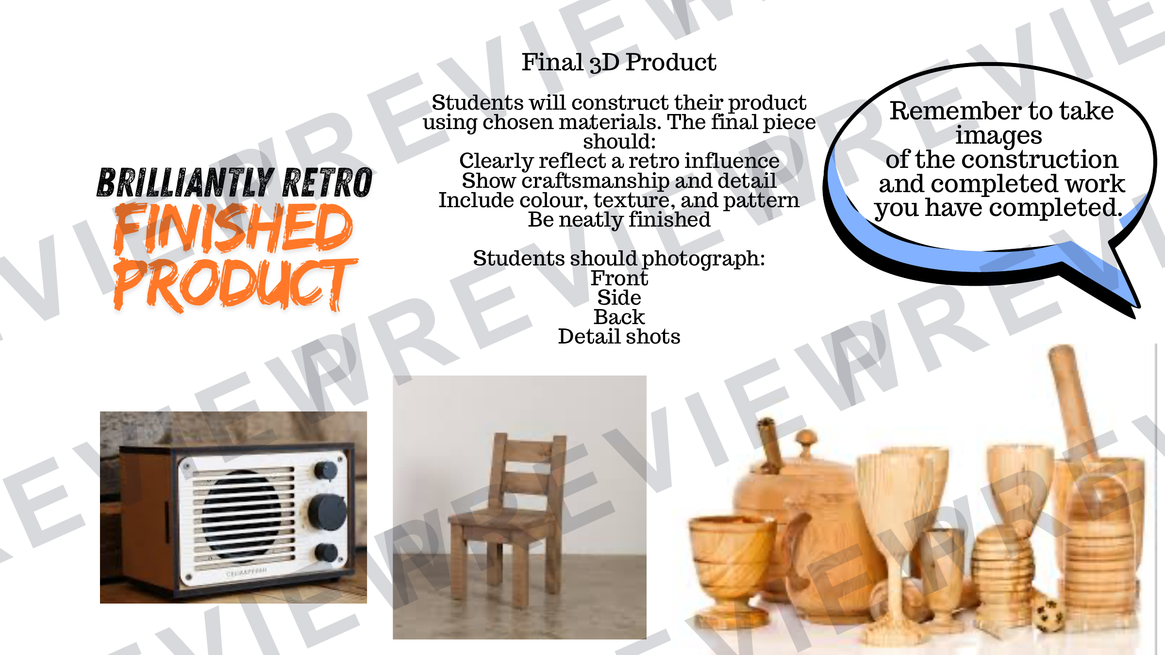 Brilliantly retro 3D KS4 mini project  preview page 14