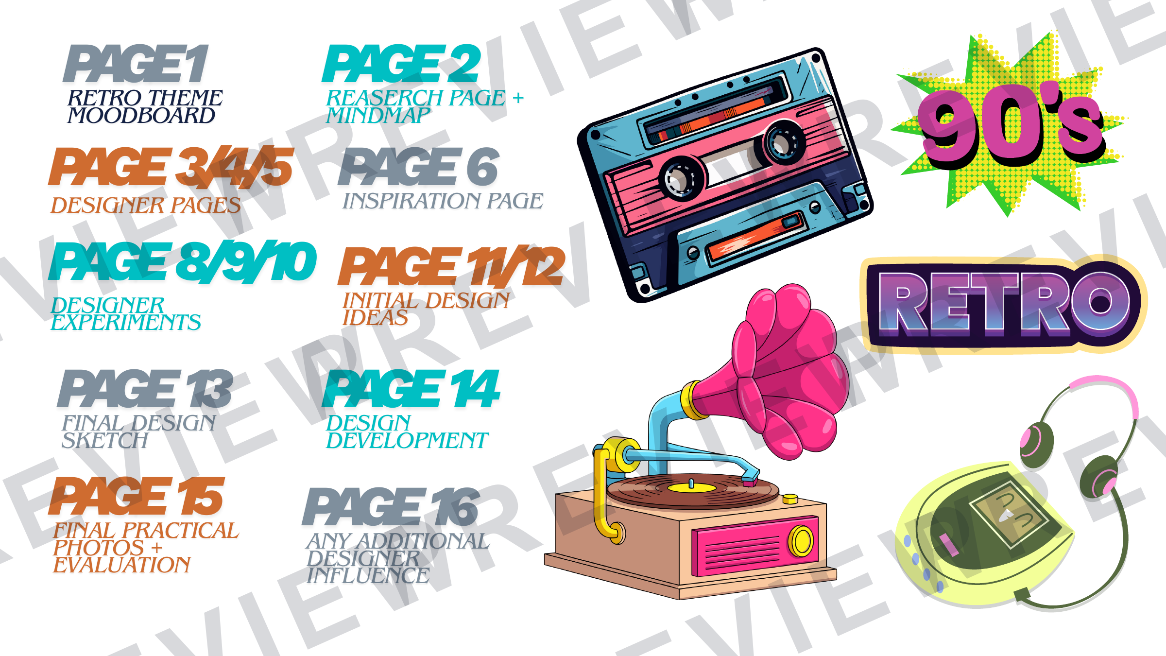 Brilliantly retro 3D KS4 mini project  preview page 16