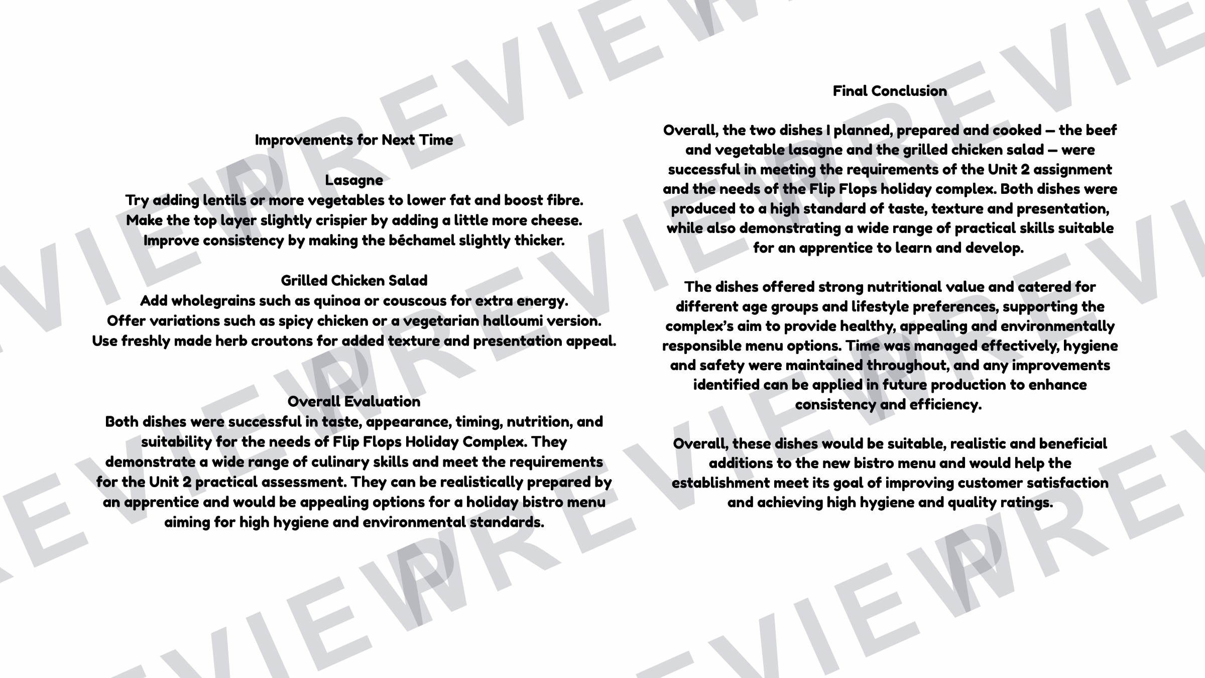 Flip flops NEA scenario support powerpoint  preview page 25