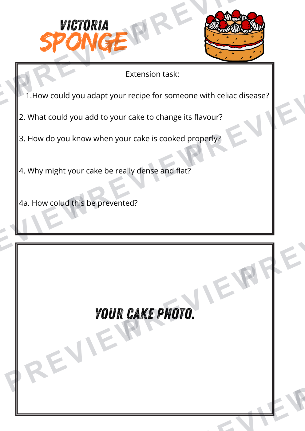 Food technology international cuisine workbook year 8  preview page 12