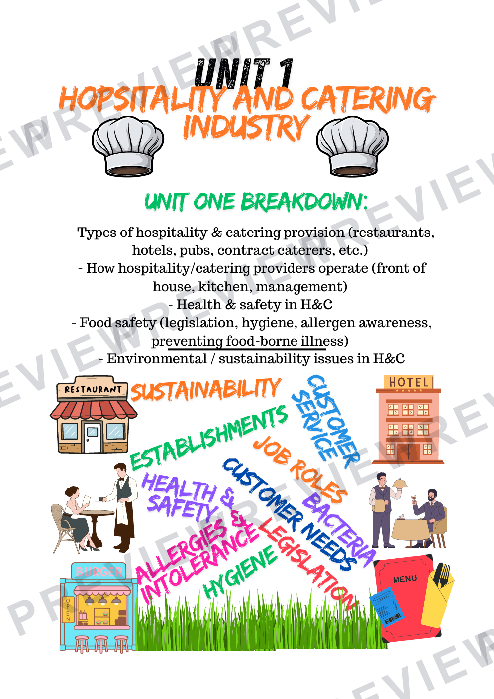 Hospitality options booklet for open evenings  preview page 2