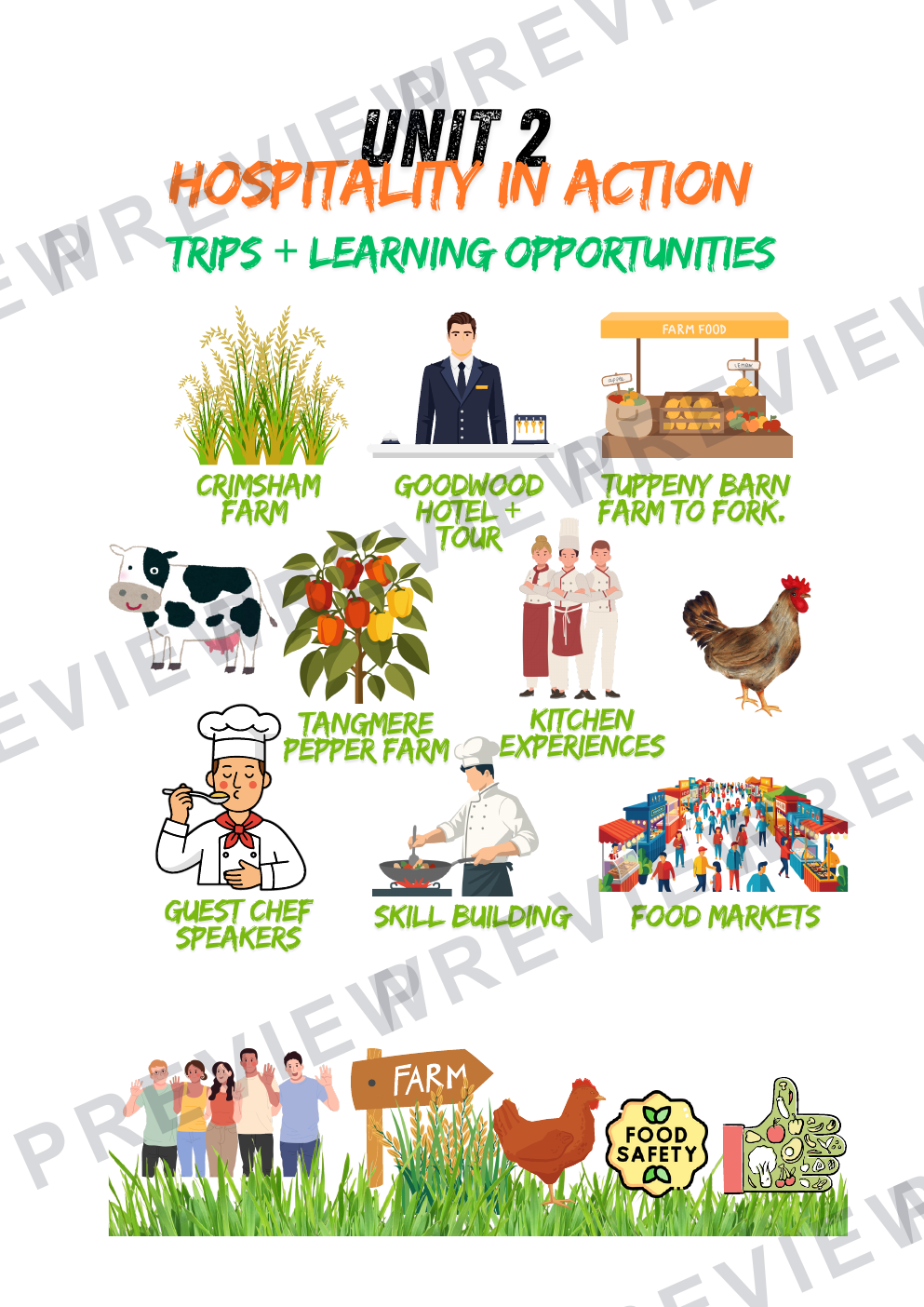 Hospitality options booklet for open evenings  preview page 3
