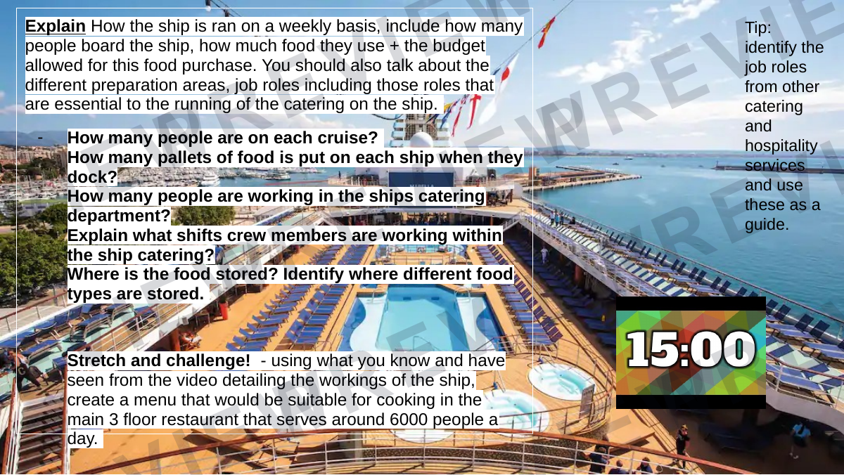 Hospitality and catering lessons 14-15  preview page 4