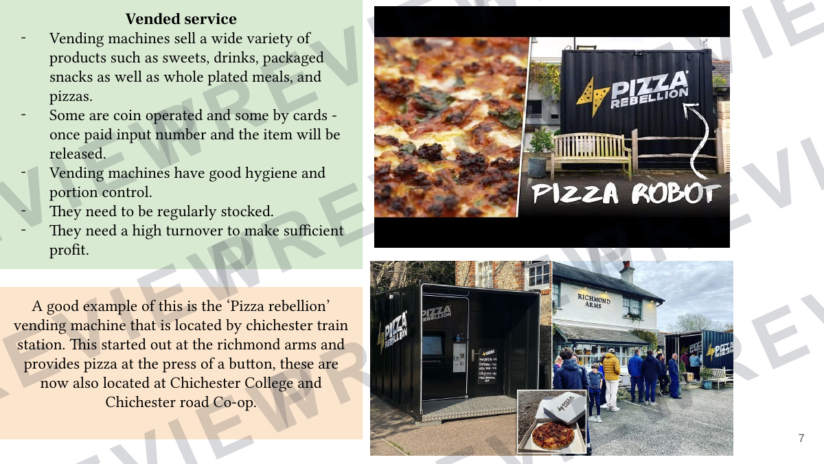 Hospitality and catering lessons 14-15  preview page 7