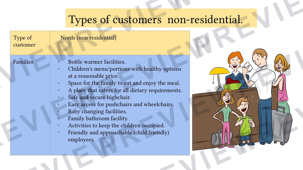 Hospitality and catering lesson 3  preview page 10