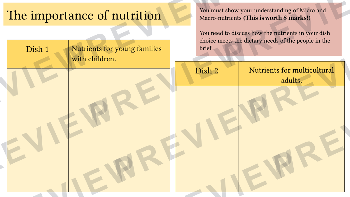Hospitality and catering "flip flops" NEA booklet  preview page 6