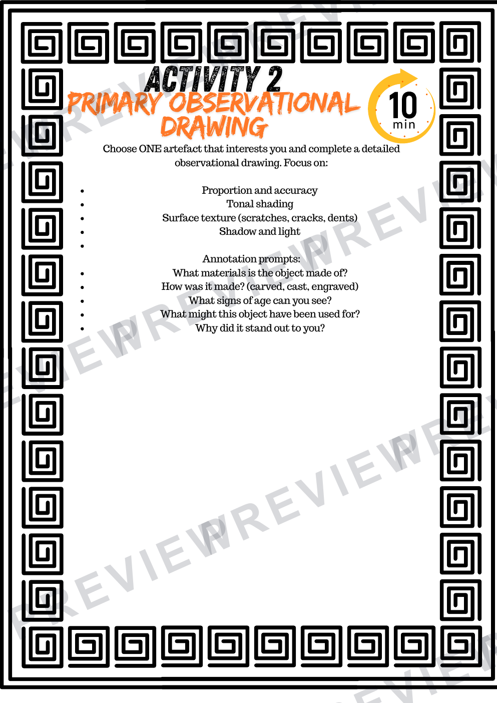 3D design Roman palace trip pack for KS3/4  preview page 5