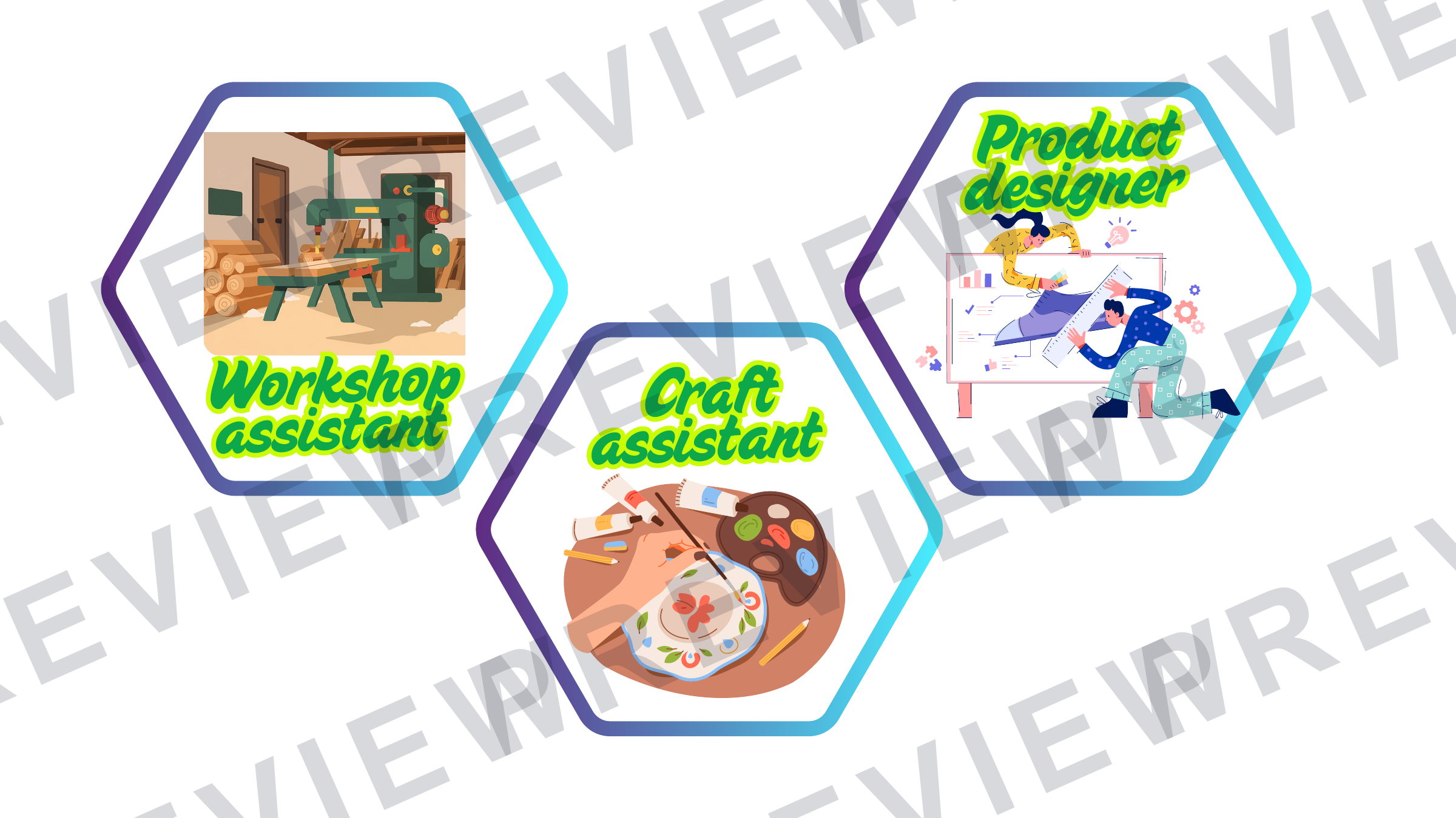 3D art and design job roles display  preview page 3