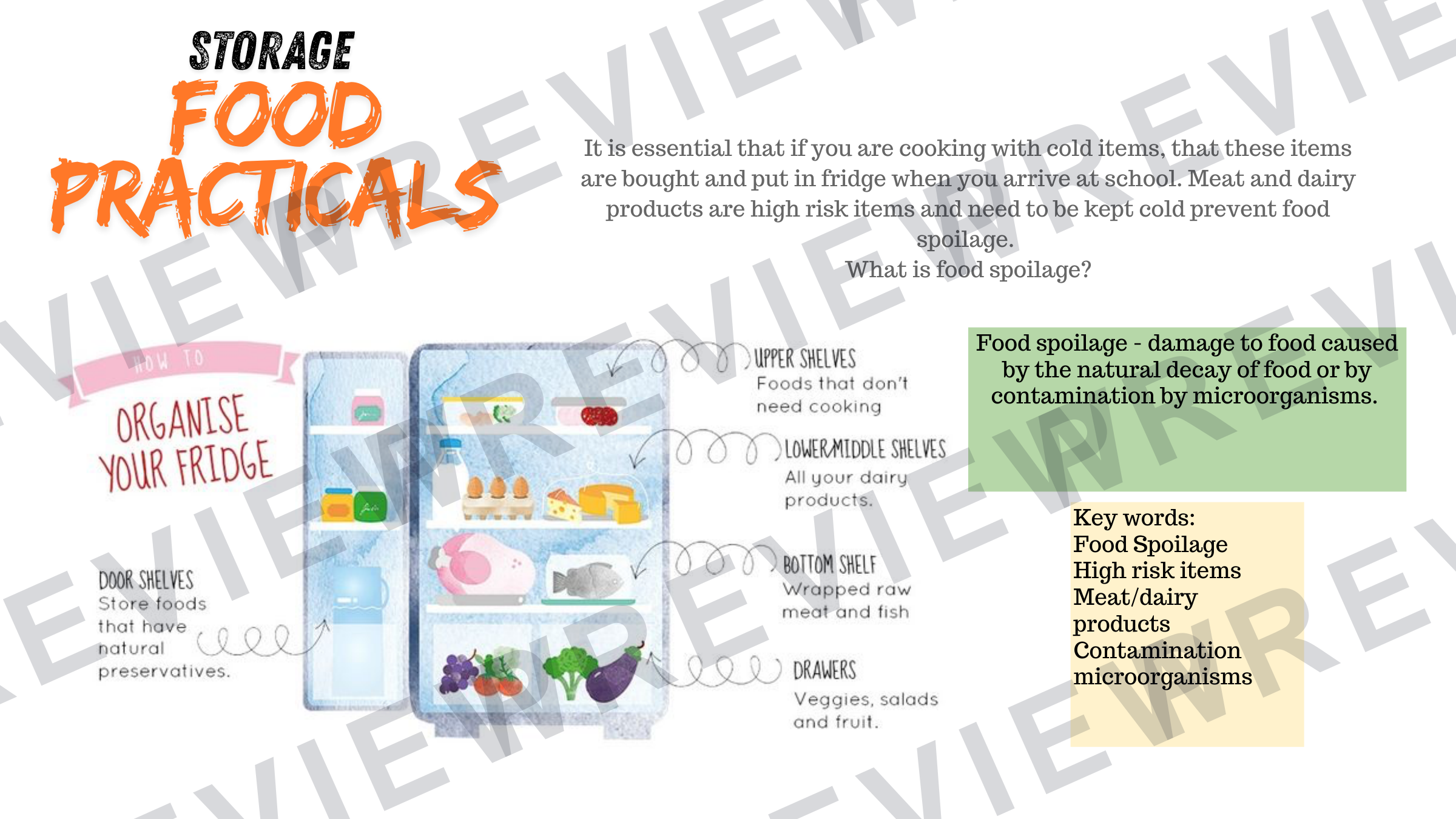 Year 7 healthy eating project part 1 powerpoint  preview page 5