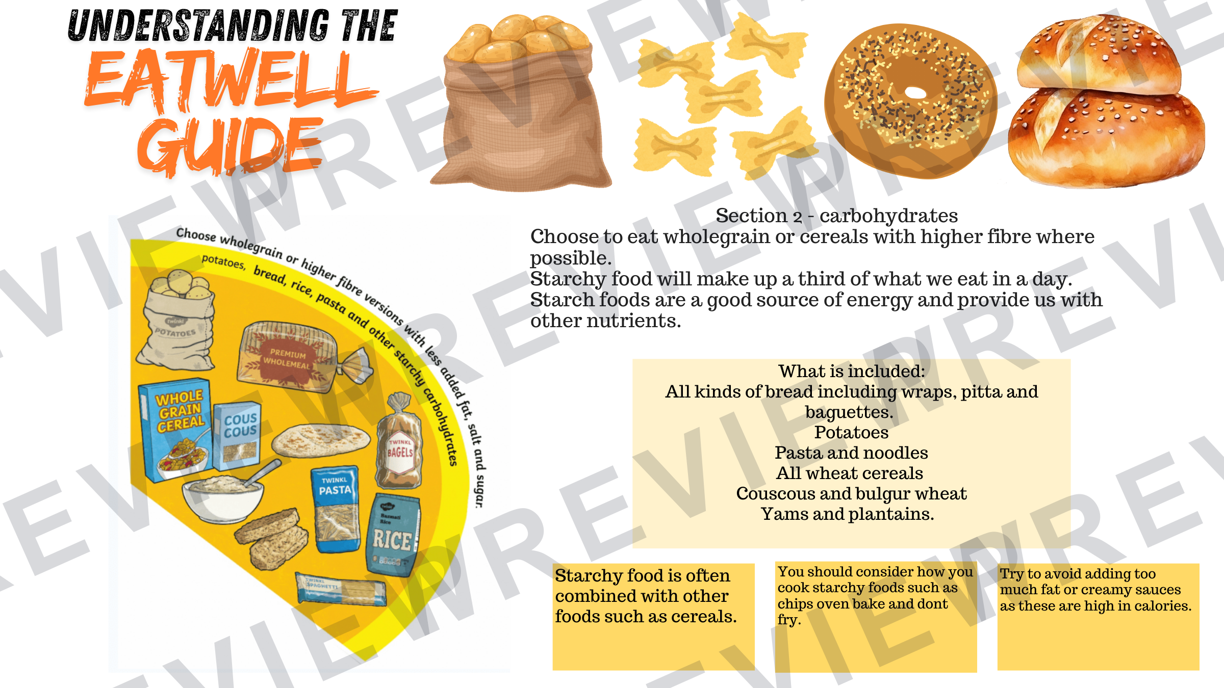 Year 7 healthy eating project part 1 powerpoint  preview page 12
