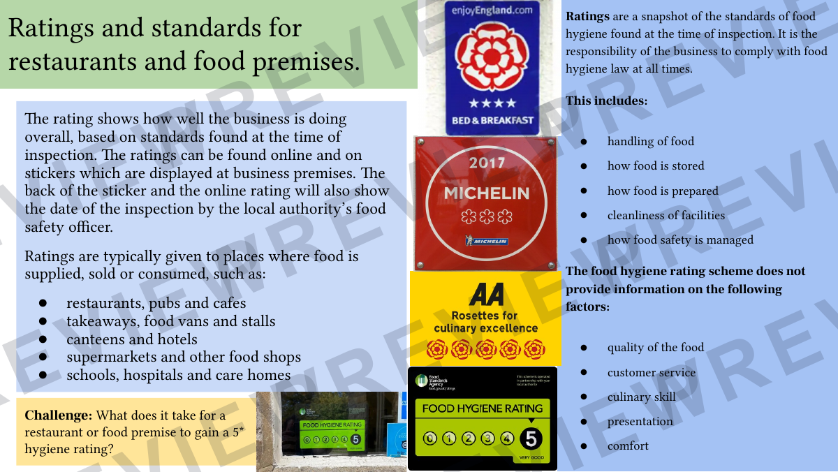 Hospitality and catering lesson 19-20 preview page 8