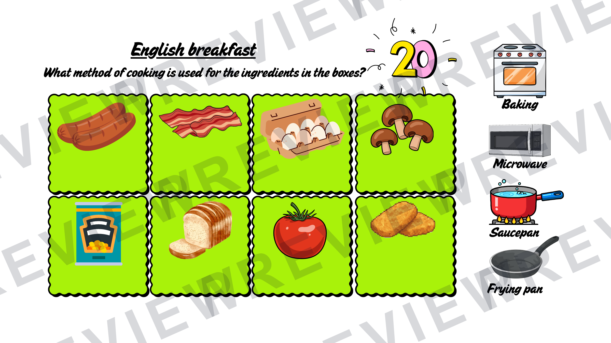 KS2 mini chef project booklet  preview page 14