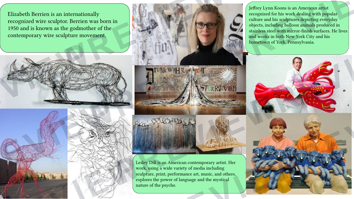 GCSE 3D art and design influence file condensed  preview page 6