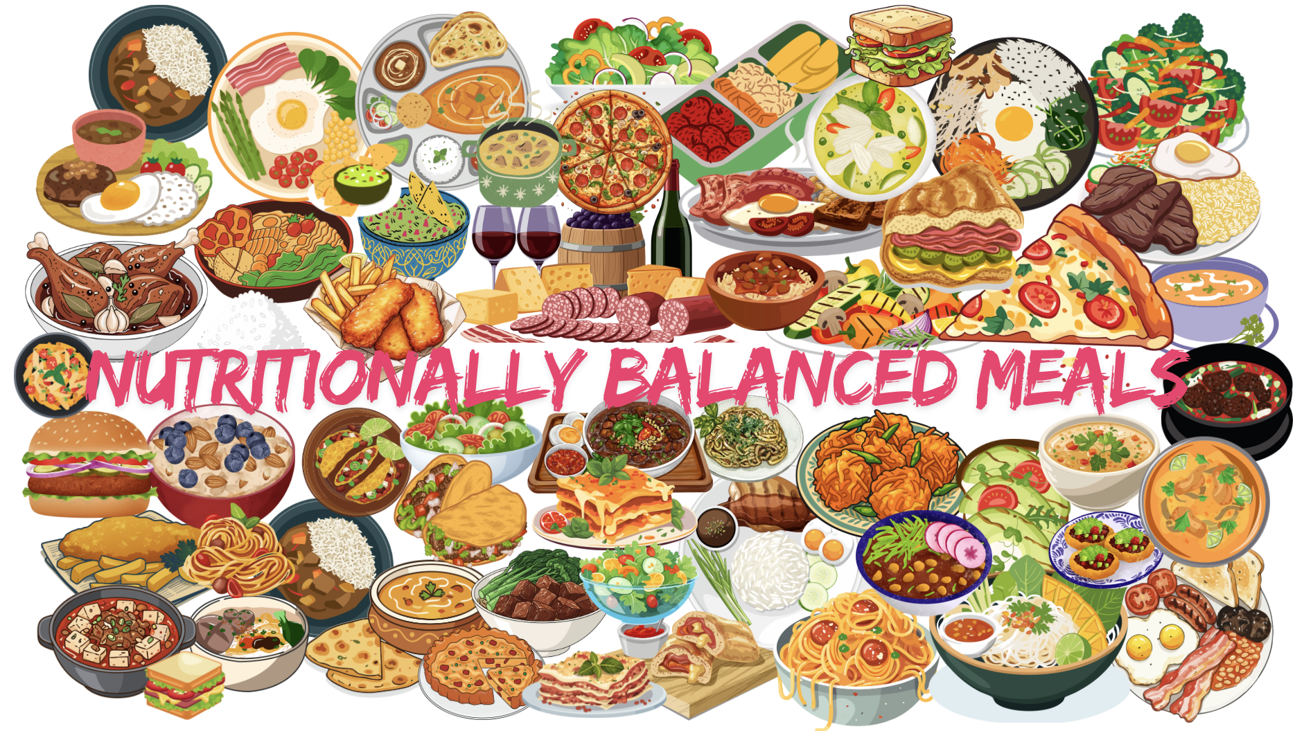 Hospitality Poster nutritionally balanced meals poster